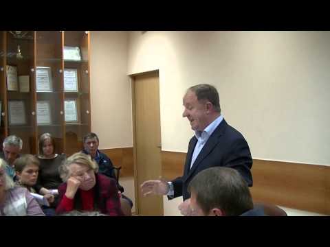 Встреча главы управы Гагаринского района с жителями 18.06.2014 г.