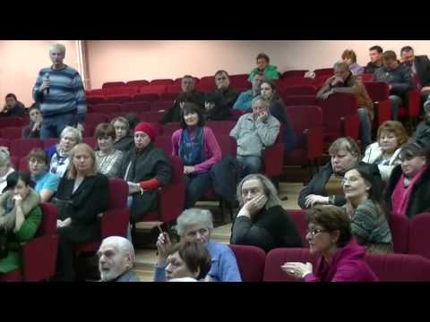 Встреча Главы Управы Гагаринского района с населением 19.10.2016